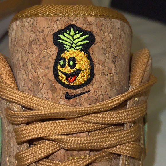 Nike Air Force One “Happy Pineapple” (mens sz 11.5) - Picture 1 of 11